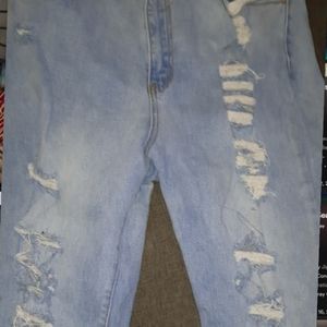 rue 21 ripped jeans size 16